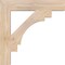 Ekena Millwork Merced Block Smooth Bracket, Douglas Fir, 3 1/2"W x 22"D x 22"H BKT04X22X22MRC05SDF - alternate 3
